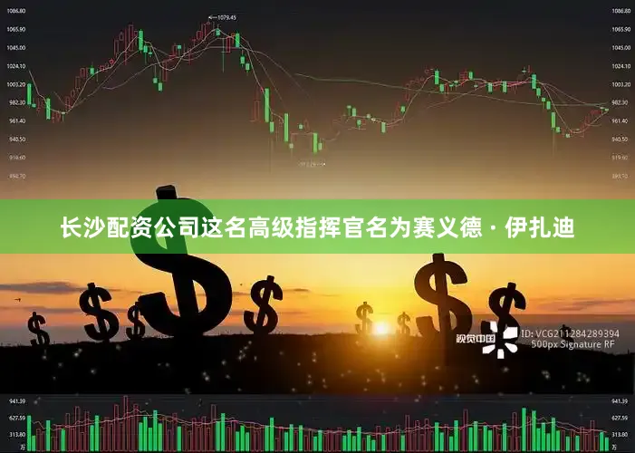 长沙配资公司这名高级指挥官名为赛义德 · 伊扎迪