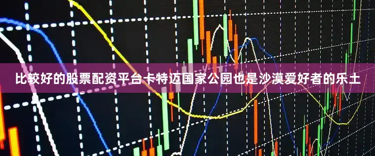 比较好的股票配资平台卡特迈国家公园也是沙漠爱好者的乐土